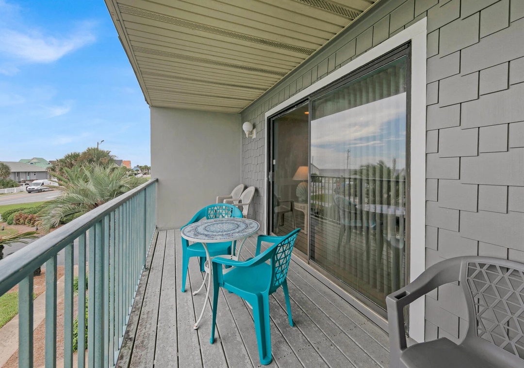 Gulf Winds East #7 balcony