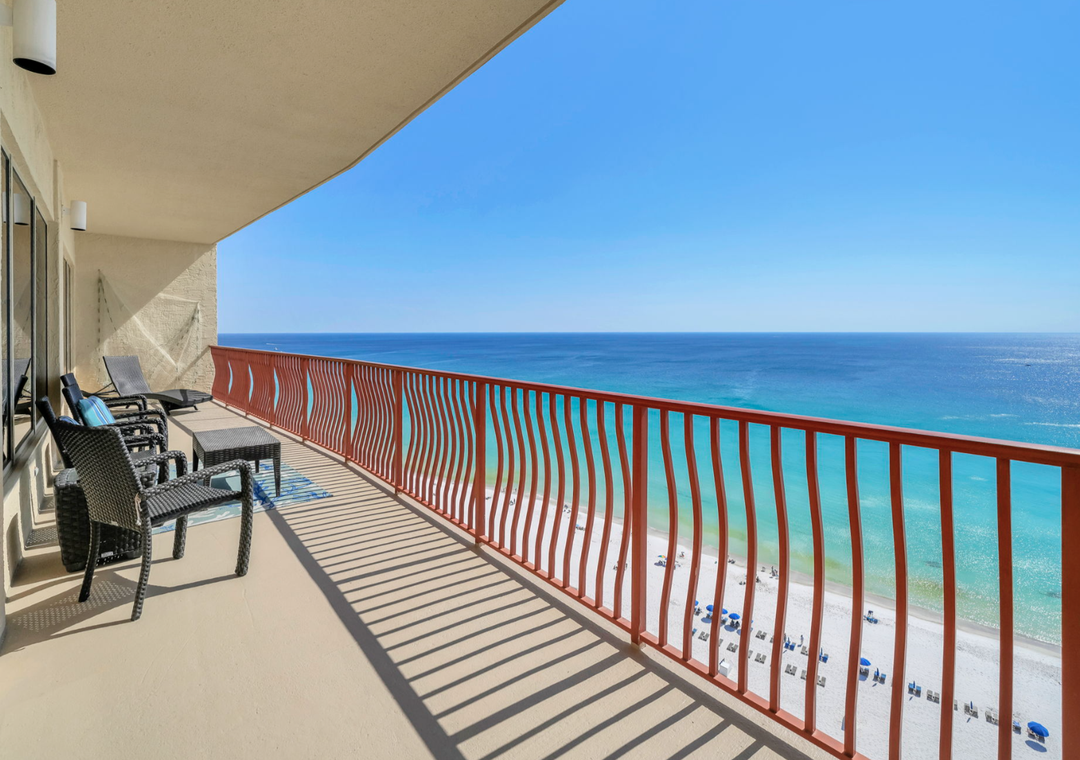 Hidden Dunes 1802 balcony