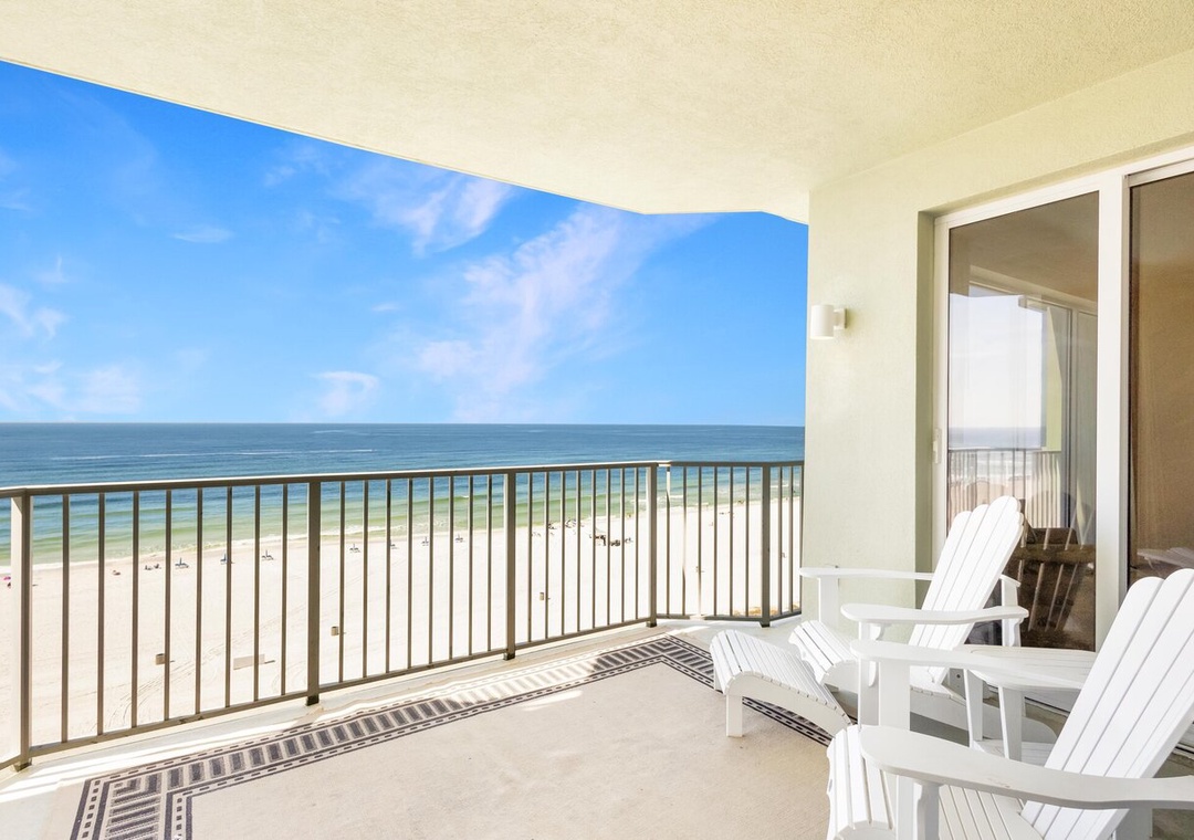 Boardwalk 608 balcony