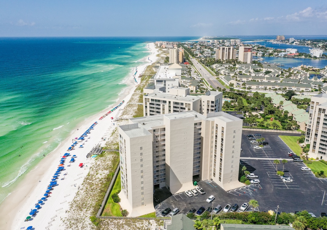 Shoreline Towers Ariel View