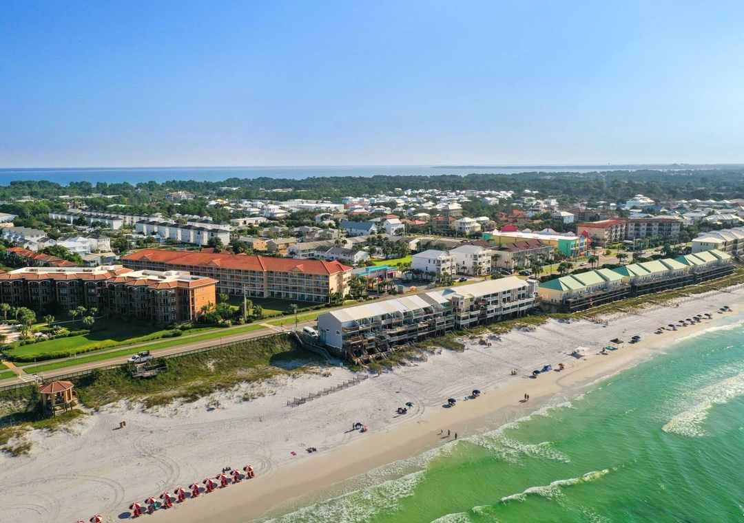 View of Complex from the Beach