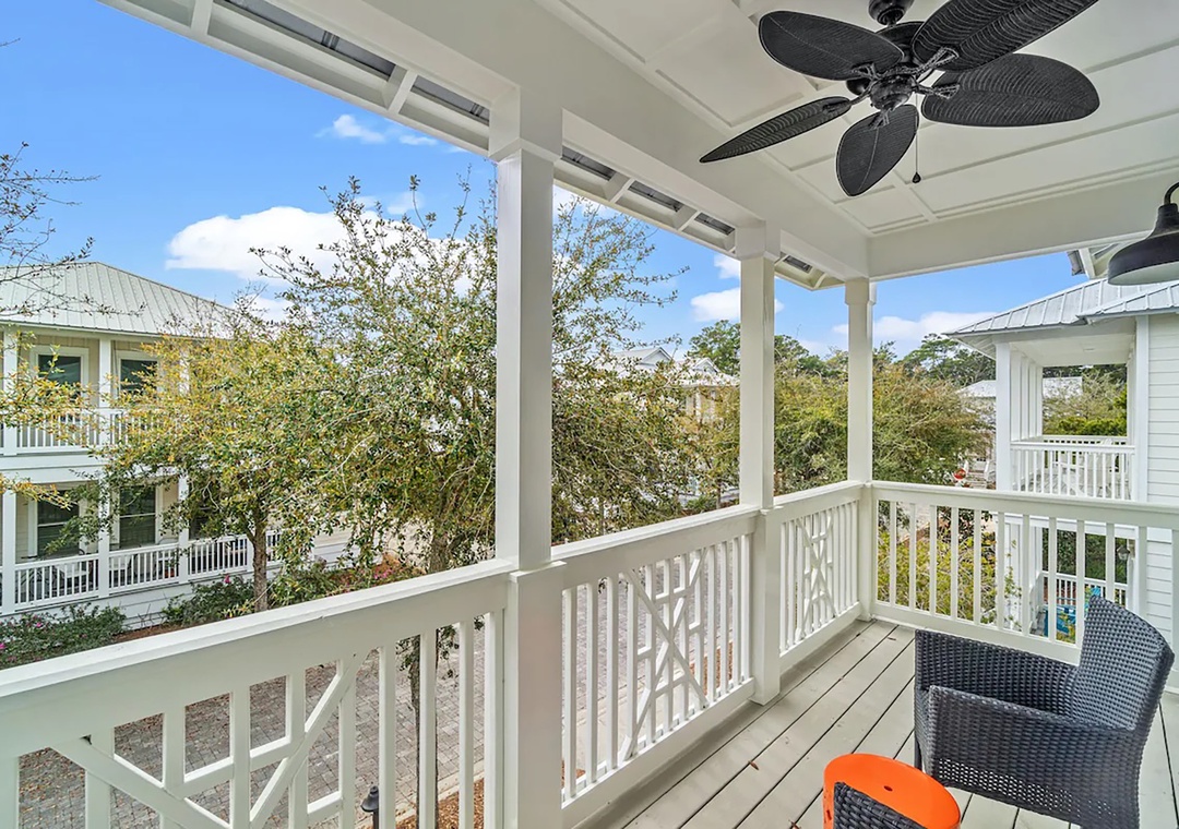 Sails and Trails balcony