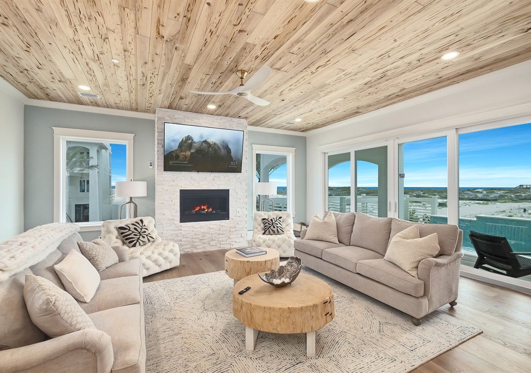 Spacious Living Room