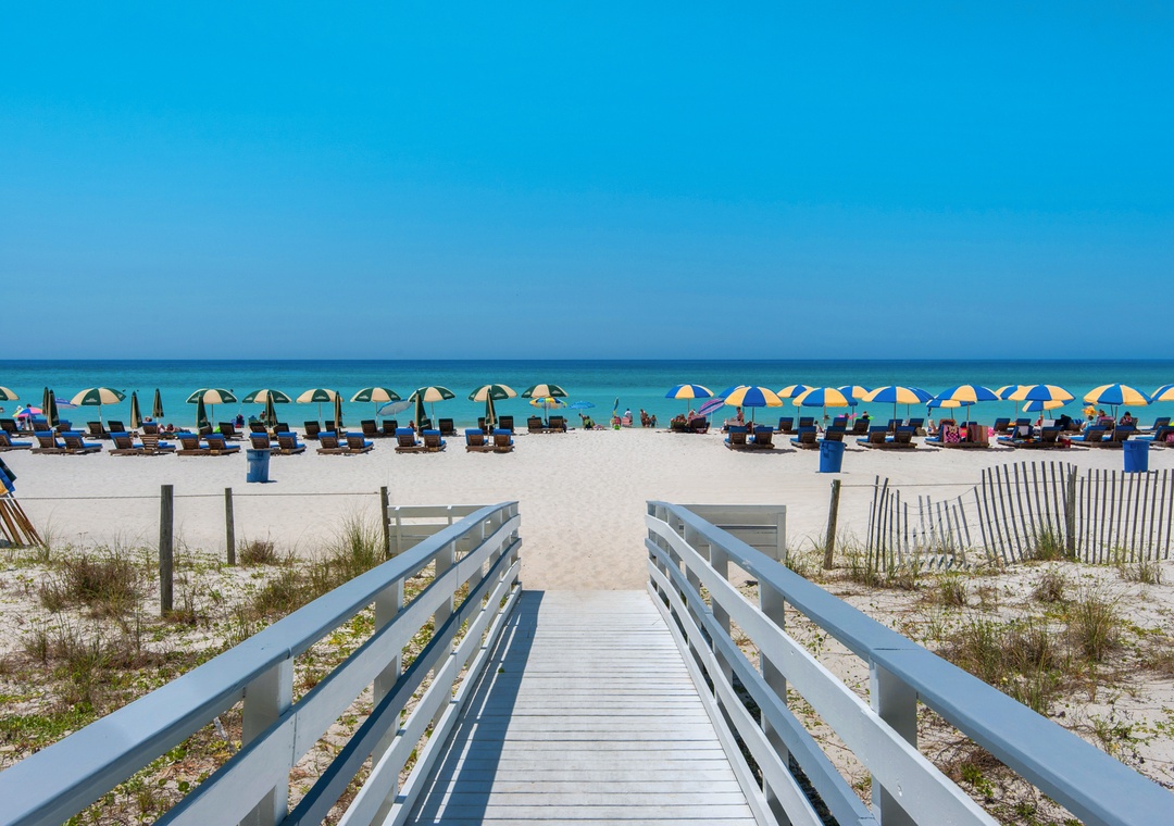Head down to the beach