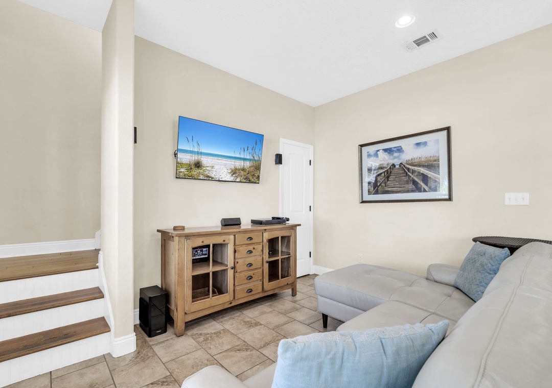 Downstairs living room