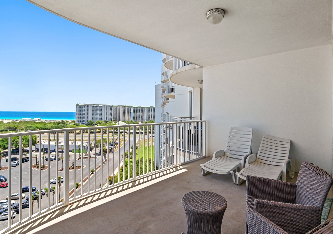 Palms Resort #11002 balcony
