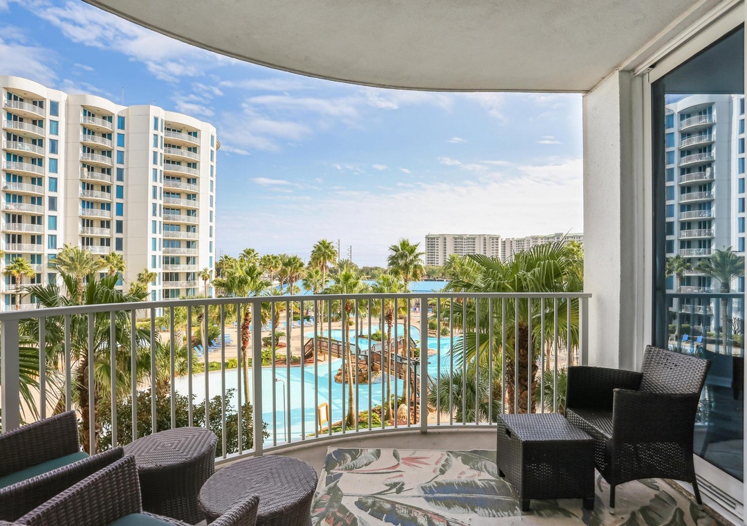 Pool View From Balcony
