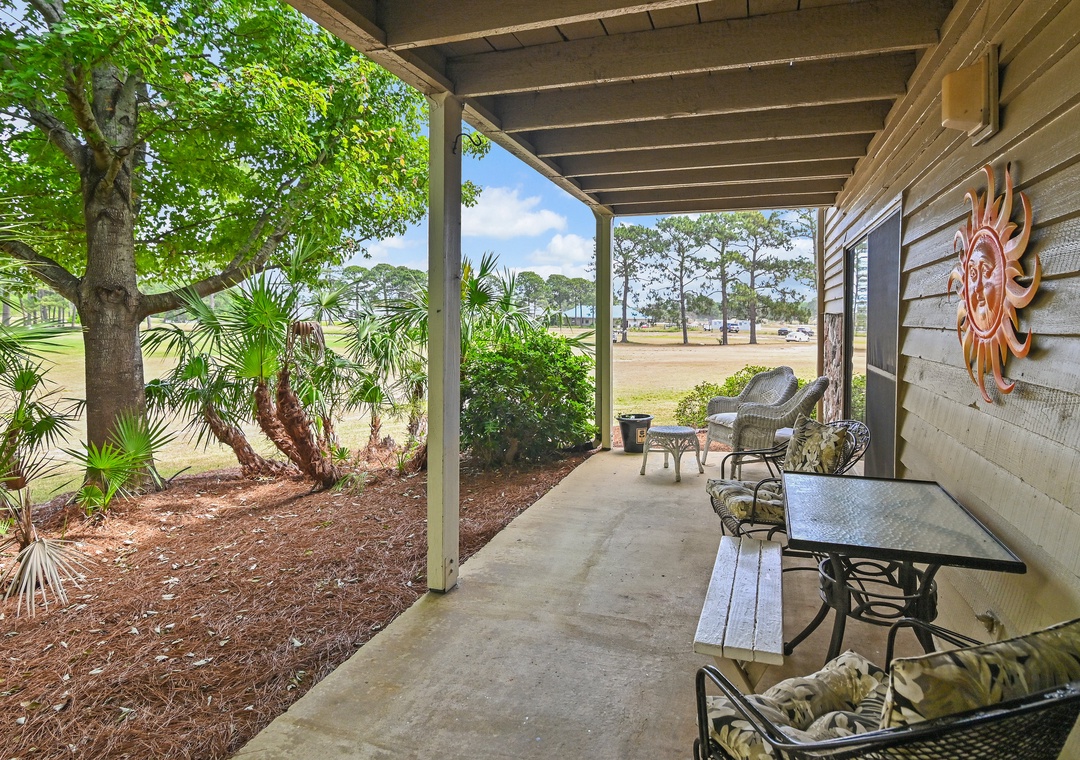 Seascape Golf Villas 4A patio
