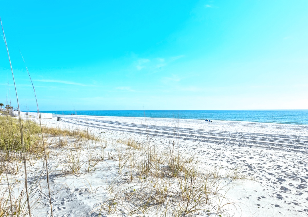 Just steps to the beach!