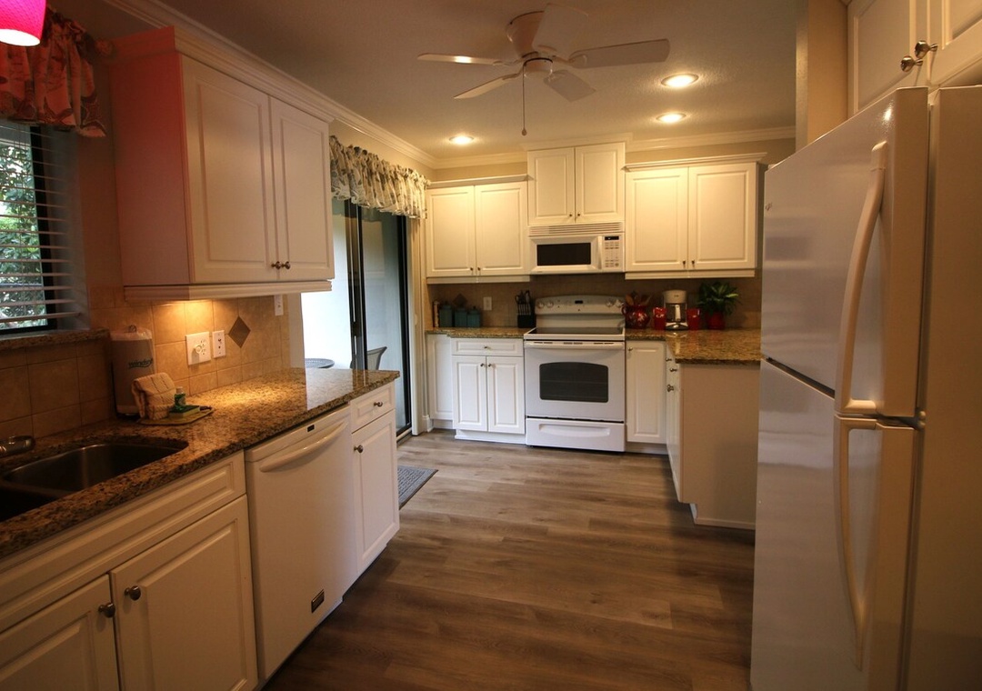 Welcoming Kitchen Area