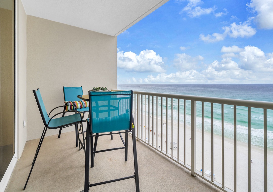 Majestic Beach Towers 1-1209 balcony