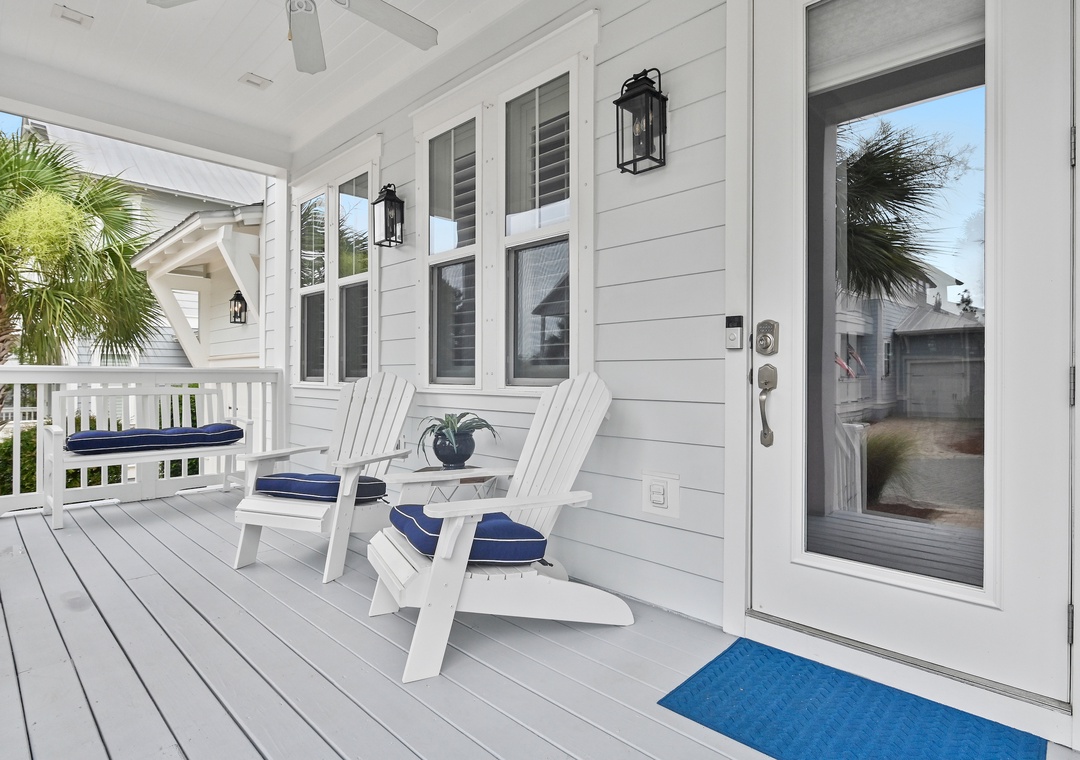 Patio Seating Gulfview on 30A