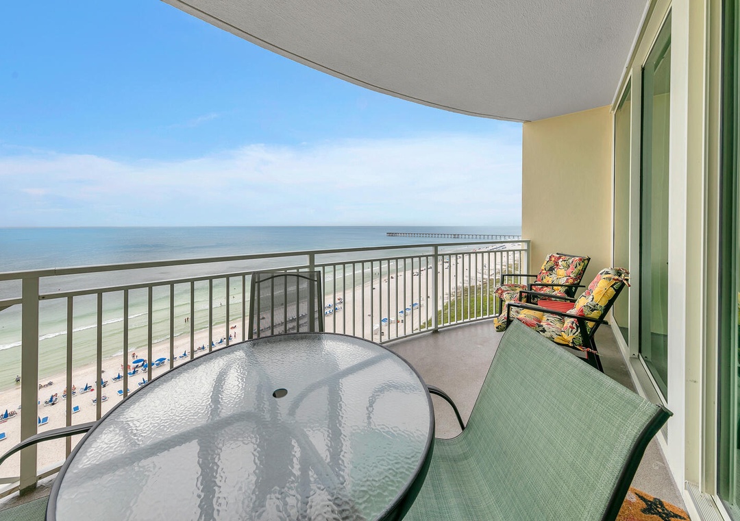 Aqua Resort 905 balcony