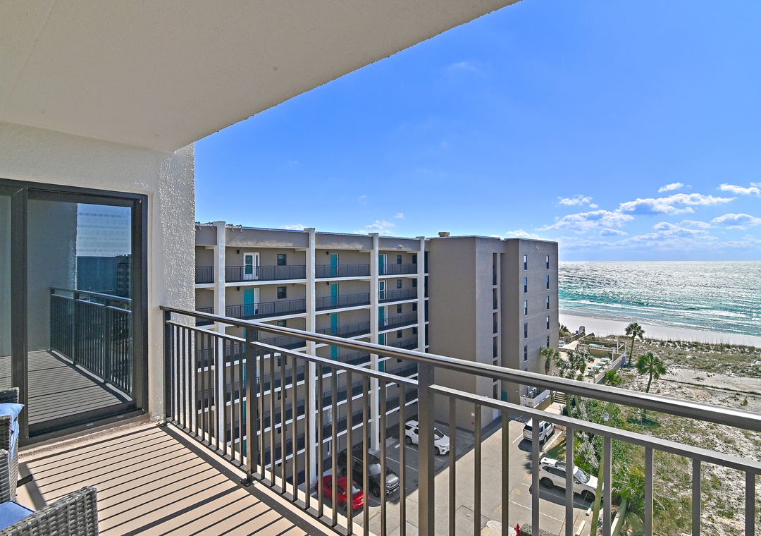 Emerald Isle 708 balcony