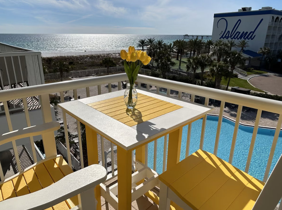Destin West Gulfside #406 balcony
