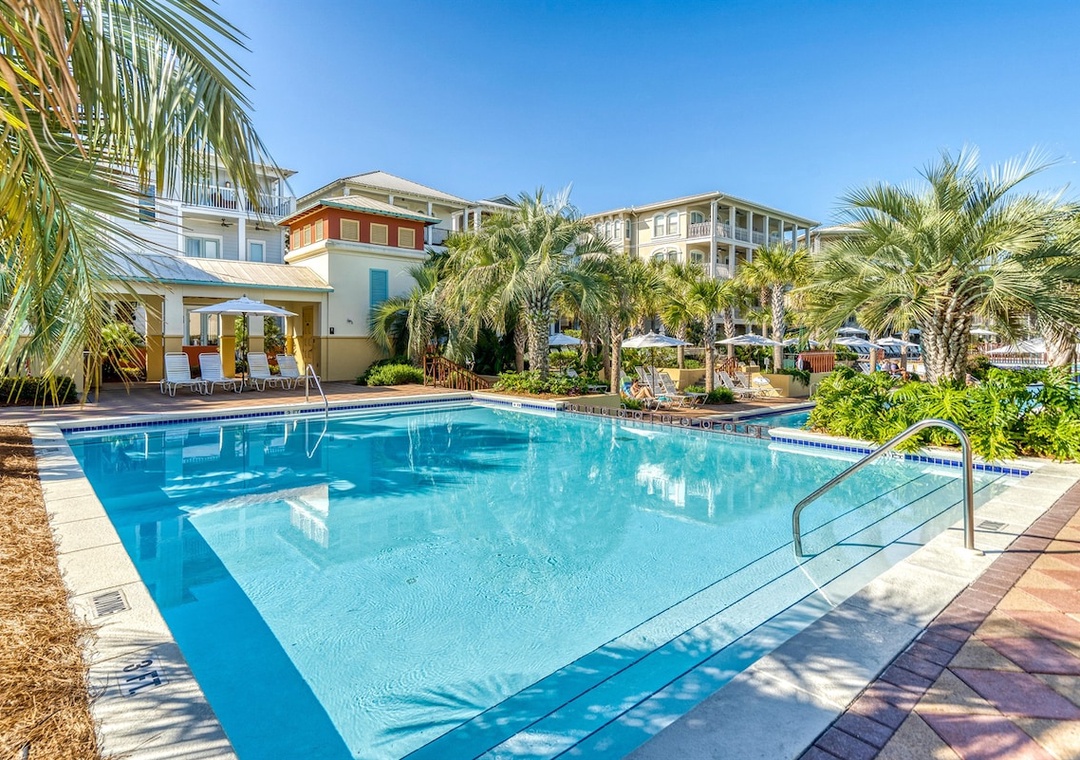 Relax by the Community Pool