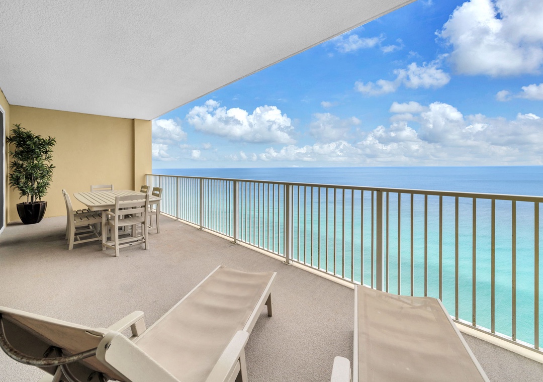 Tropic Winds 2308 balcony