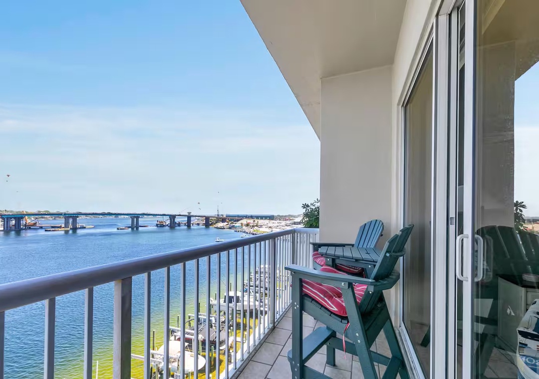 Check out this view from your balcony