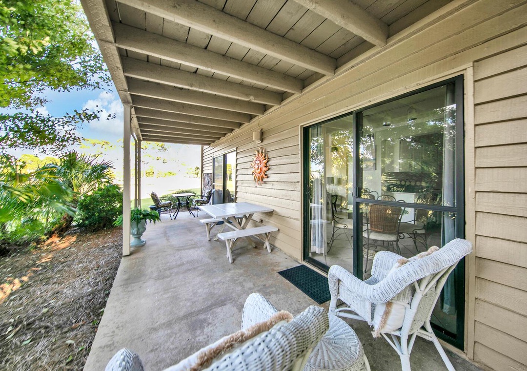 Seascape Golf Villas 4A patio