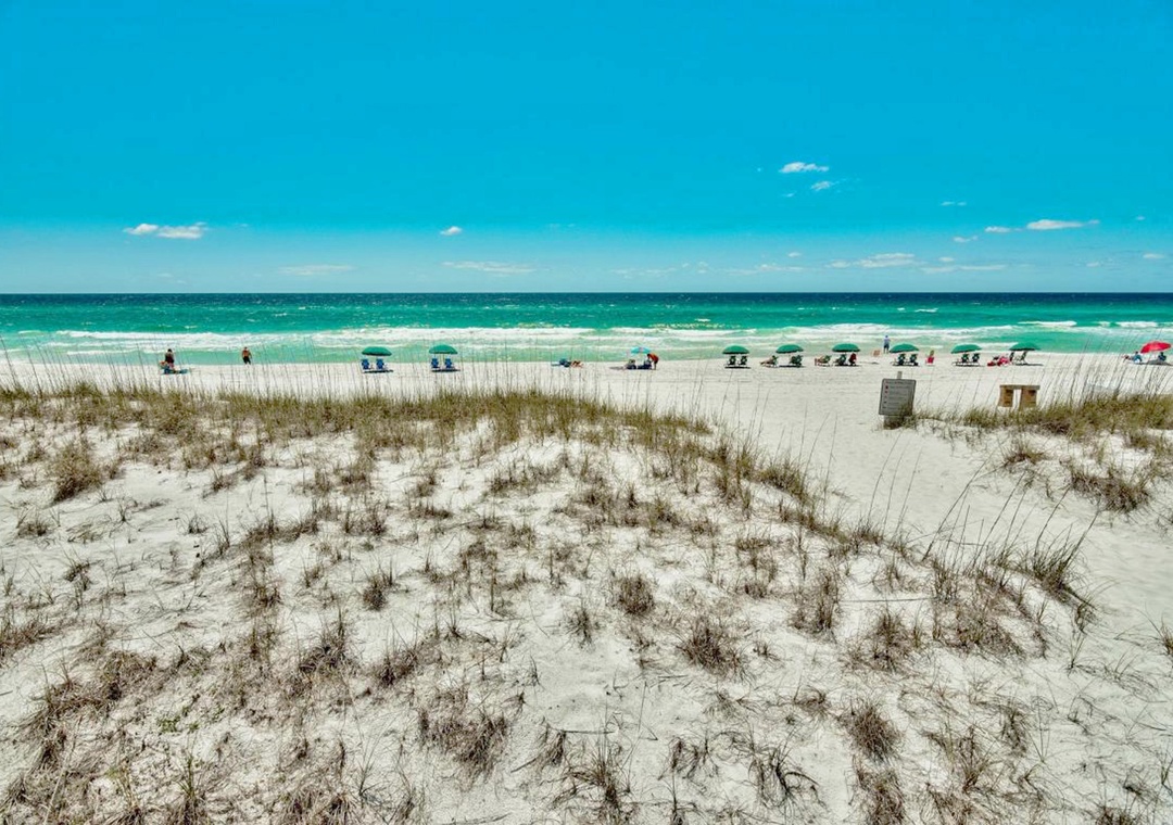 Steps to beach