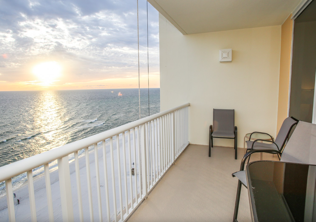Majestic Beach Towers 1-1209 balcony