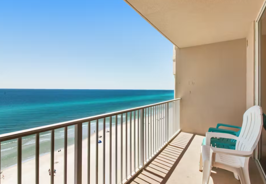 Tidewater 1002 balcony