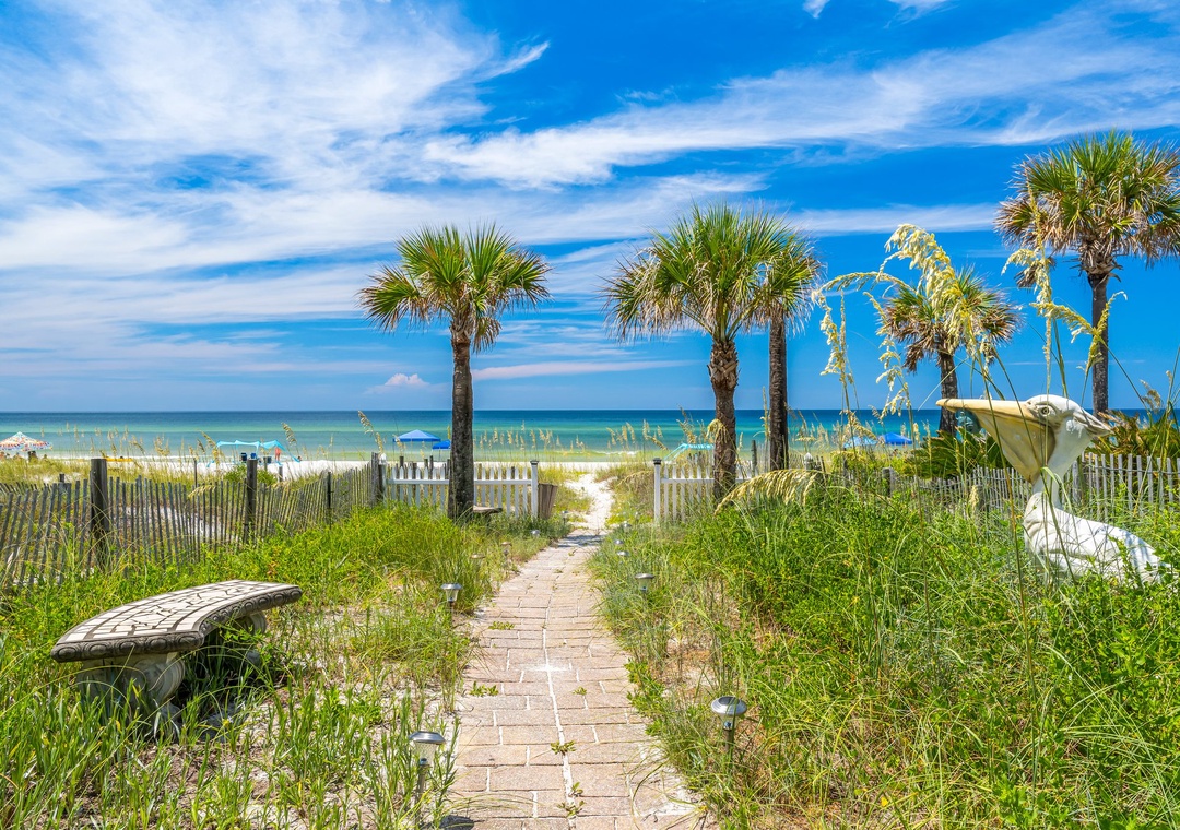 Head down to the beach