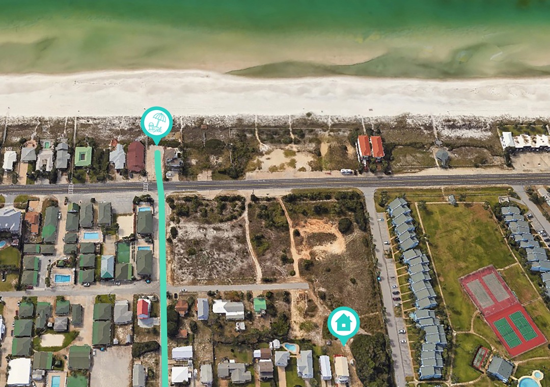 Sand Dollar Beach Access - ECR