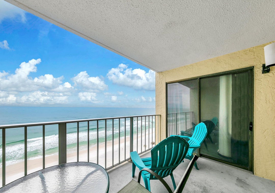 Regency Towers 1212 Balcony