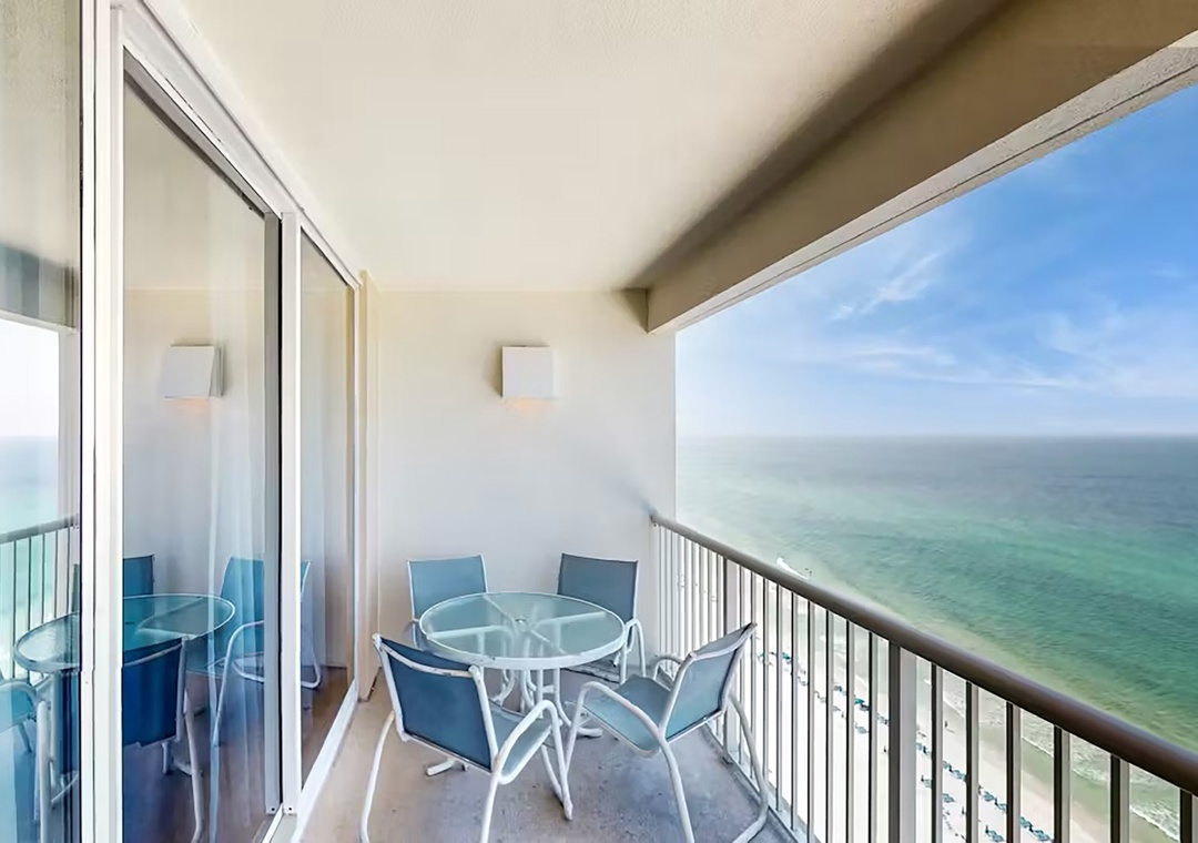 Majestic Beach Towers 2-1704 balcony