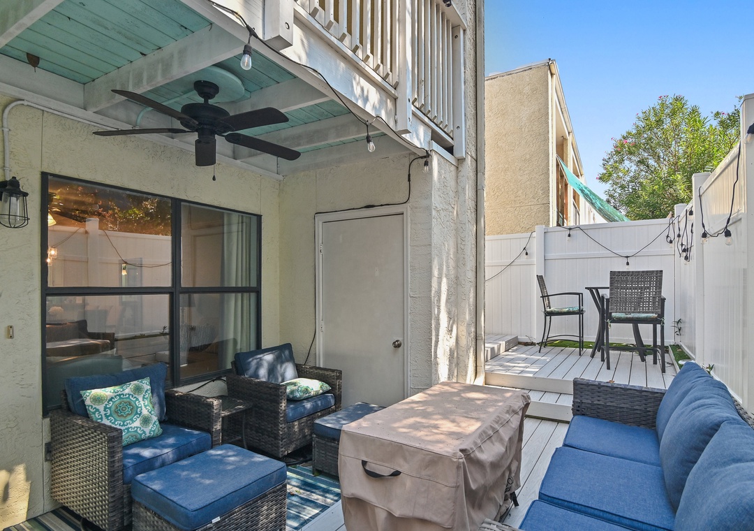 Back patio