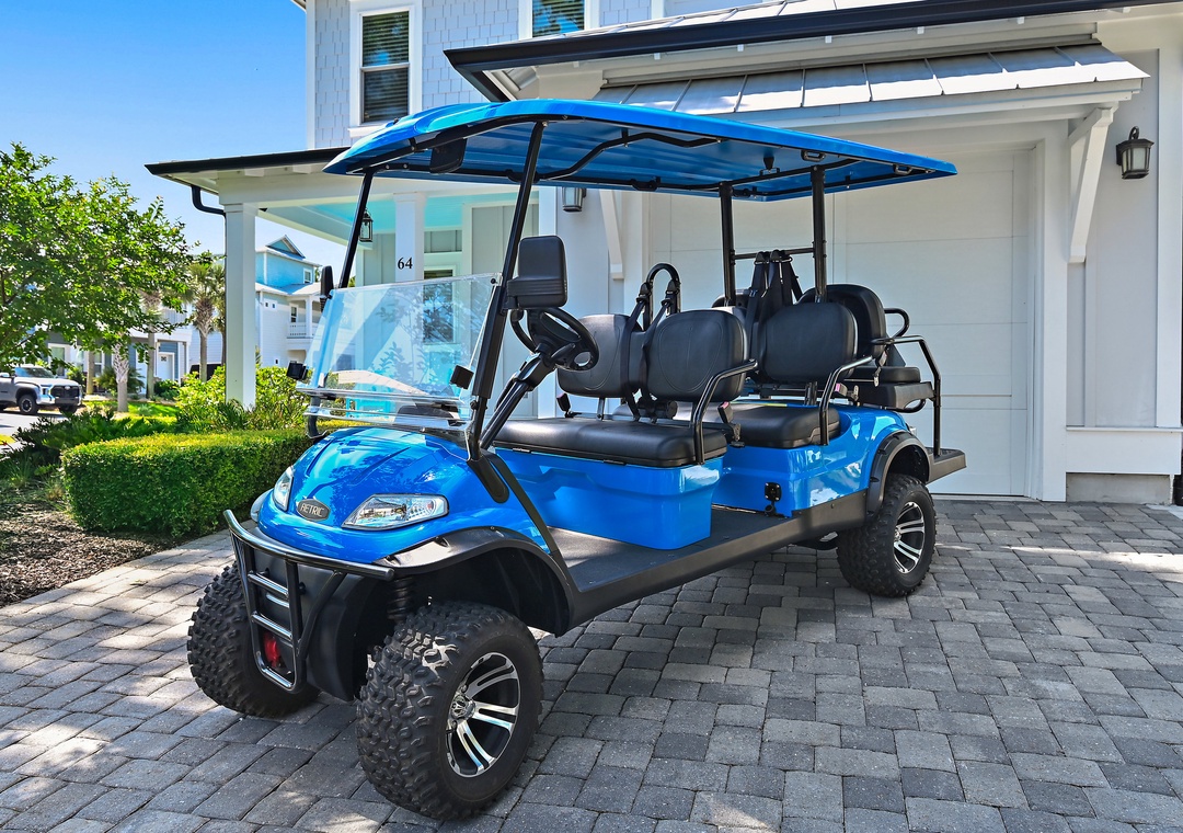 Golf cart available to rent