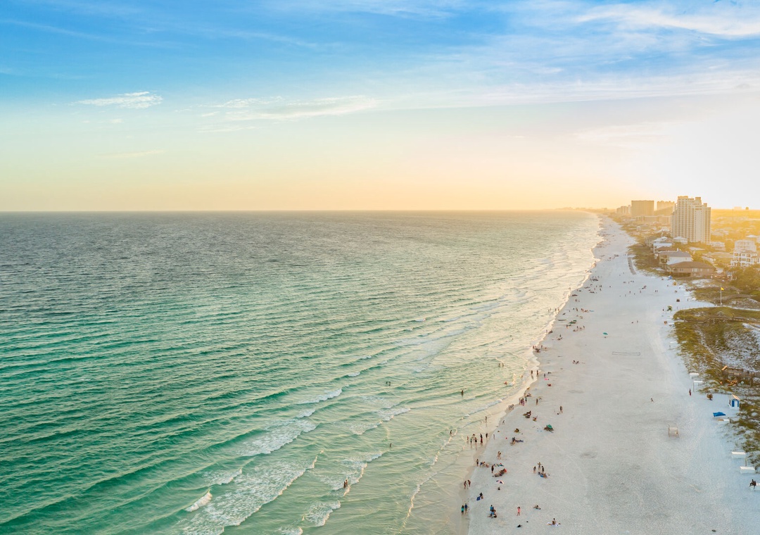 Enjoy the gorgeous beach sunsets
