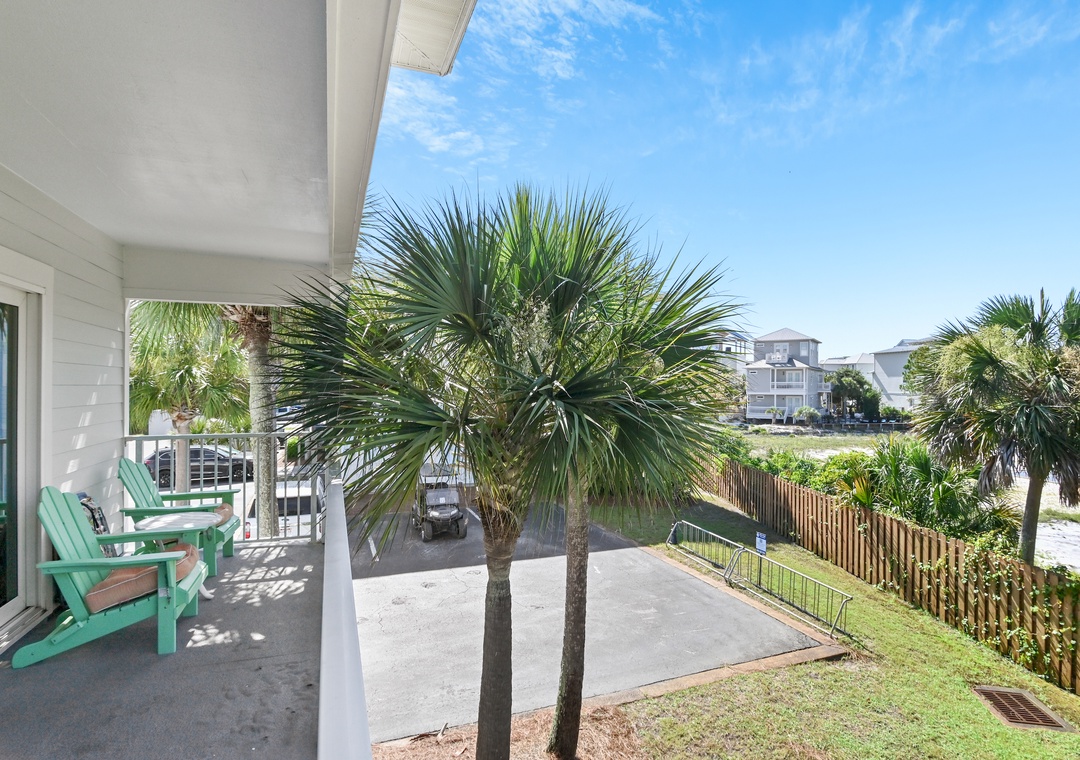 Beachside Villas 1023-Balcony View!