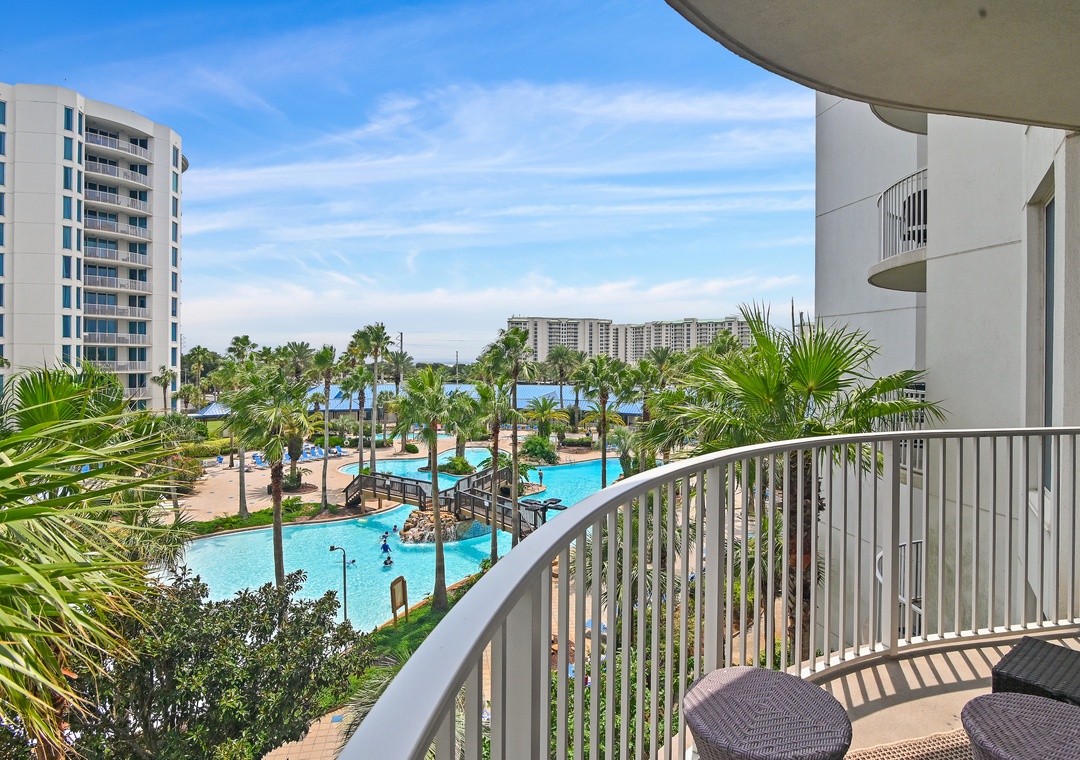 Pool View From Balcony
