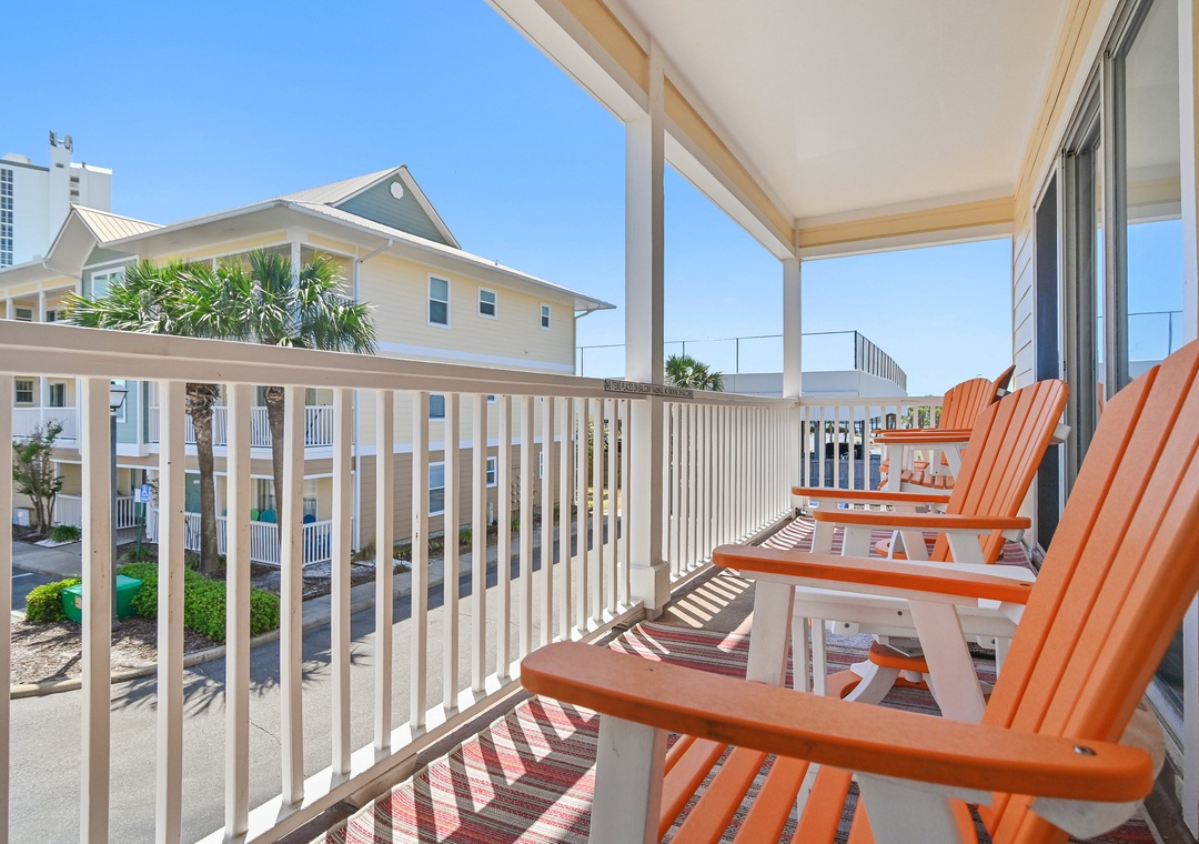 St. Martin Beachwalk Villas 321 balcony