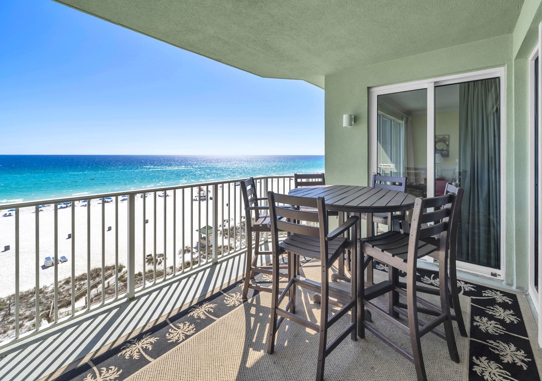 Boardwalk 508 balcony
