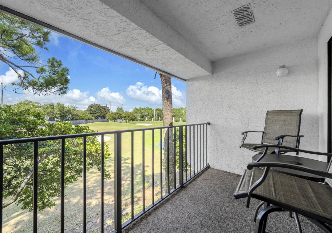 Private balcony