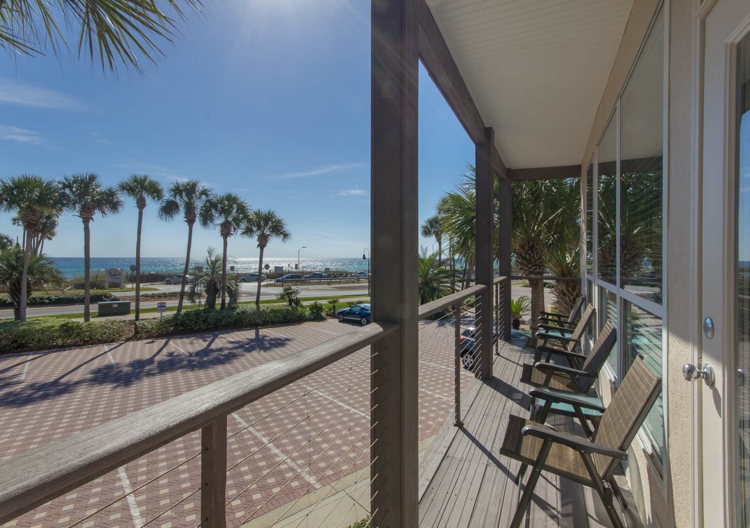 Destiny Beach Villas #9A balcony