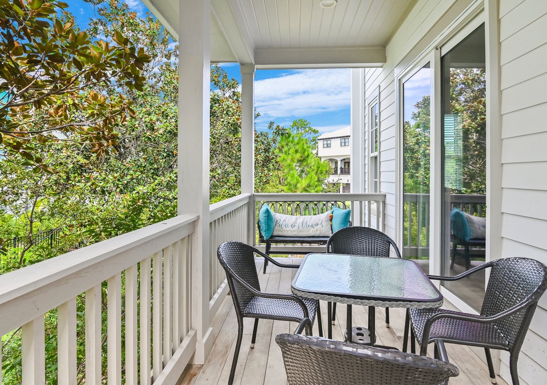 Azure on 30A 1-205- A Wave From it All balcony