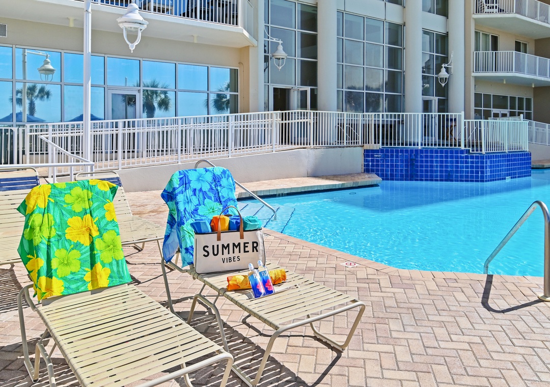Relax by the pool