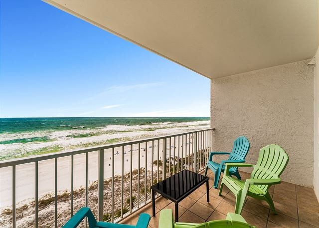 Gulf views right from the balcony