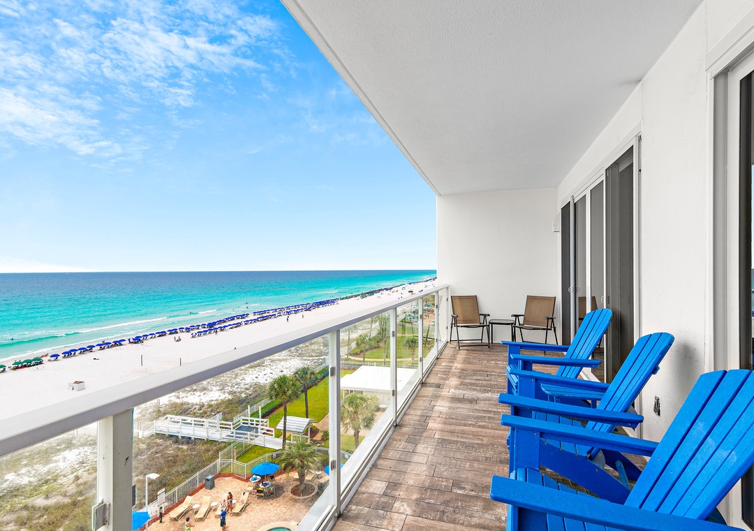 Sterling Sands 606 balcony