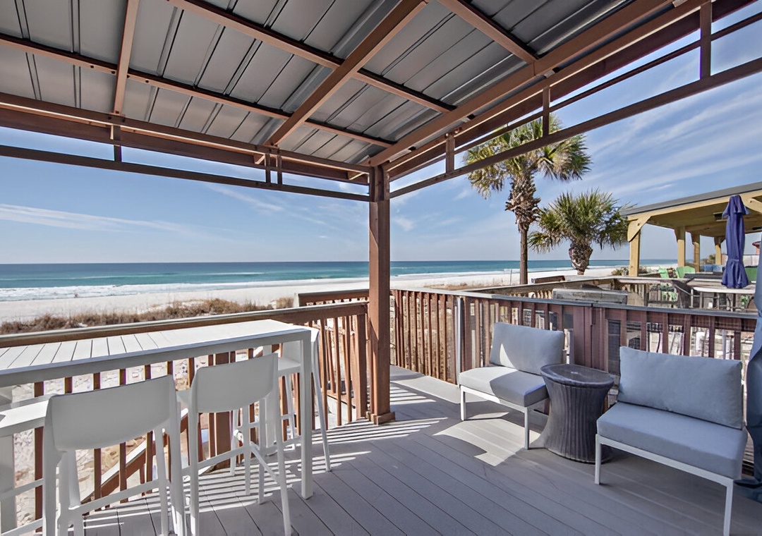 Gulfs Edge Townhome #7- Sun-Kissed Memories balcony