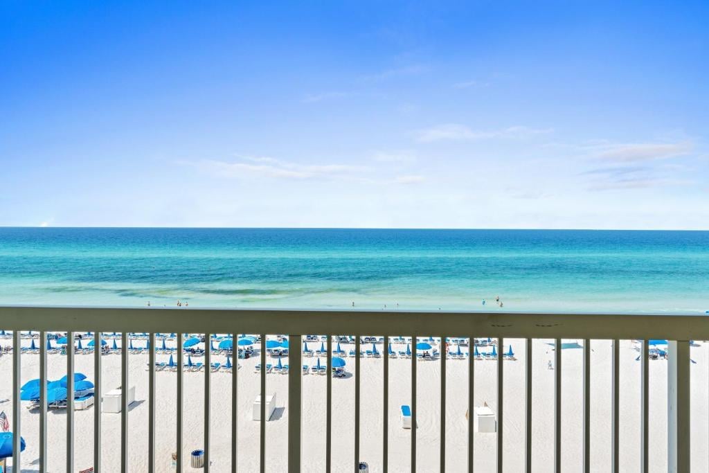 Private balcony with Gulf views