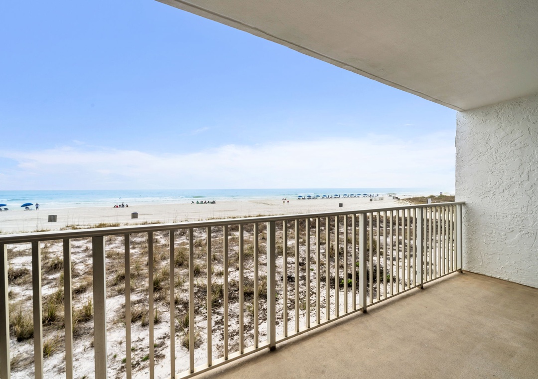 Windward 106 at Edgewater balcony