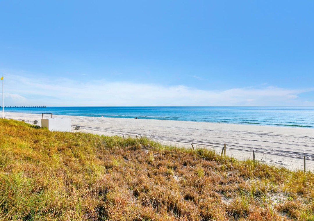 Beautiful beach front