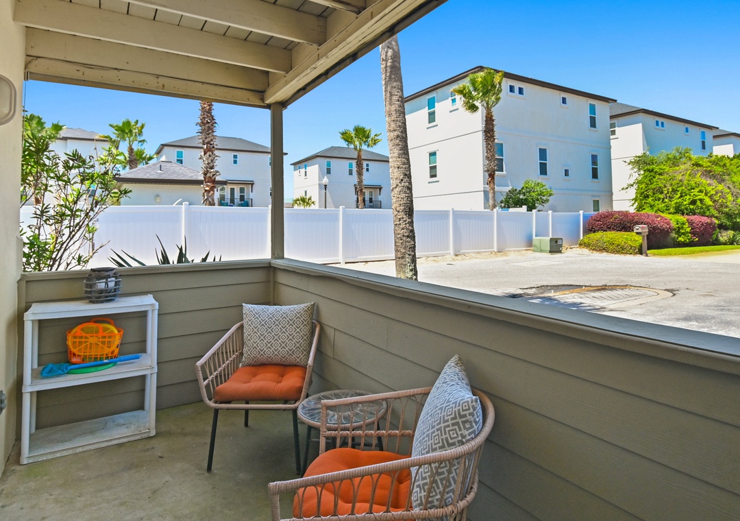 Cross Creek 29D balcony