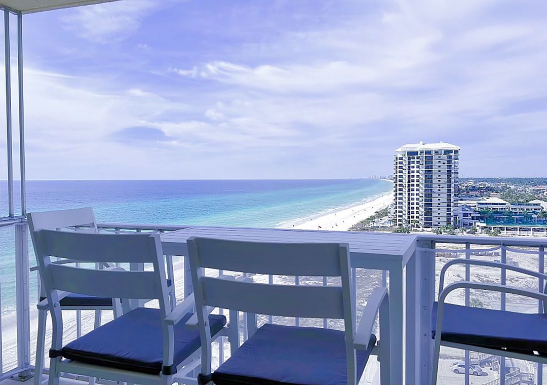 Regency Towers 1204 balcony views