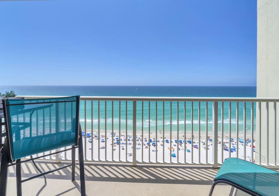Majestic Beach Towers 1-1209 balcony